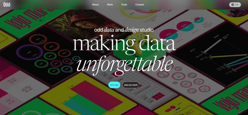 Odd Data & Design Studio - Website