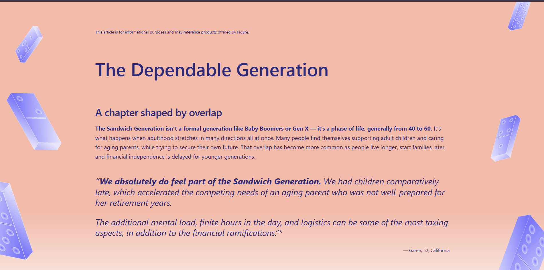 Figure - Sandwich Generation