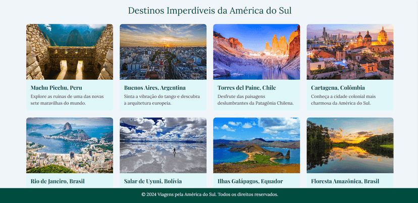 Blog de Viagens - Facens