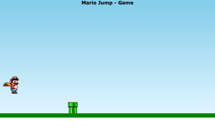 Jogo com JavaScript - Mario Jump