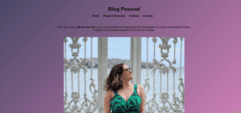 Pagina Pessoal - Facens